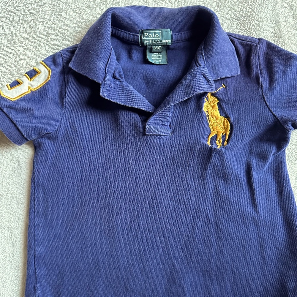 Ralph Lauren Polo 3T Toddler Short Sleeve Polo Shirt